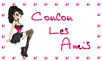 Gif animé coucou les amis